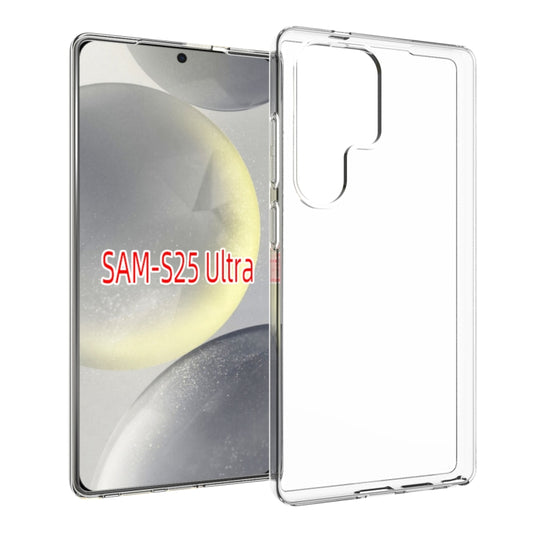 For Samsung Galaxy S25 Ultra 5G Waterproof Texture TPU Phone Case(Transparent) by buy2fix