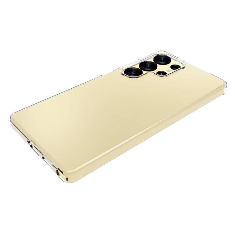 For Samsung Galaxy S25 Ultra 5G Waterproof Texture TPU Phone Case(Transparent) by buy2fix