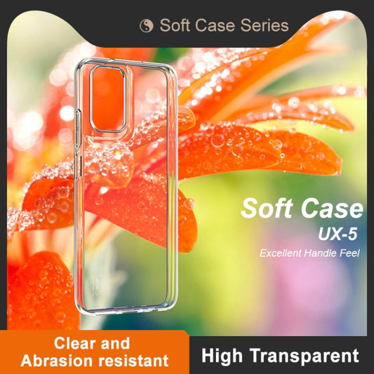 For Motorola Moto G35 5G IMAK UX-5 Series Transparent TPU Phone Case(Transparent) - Motorola Cases by imak | Online Shopping UK | buy2fix