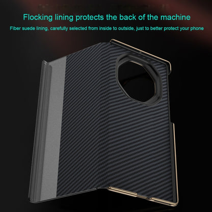 For Huawei Mate XT Ultimate Smart Side View Window Plain Leather Phone Case(Black) - Huawei Cases by buy2fix | Online Shopping UK | buy2fix