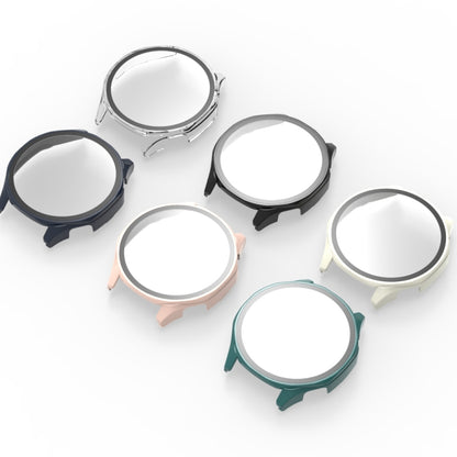 For Huawei Watch GT 5 46mm Tempered Glass Film Integrated PC Watch Protective Case(Ivory White) - Watch Cases by buy2fix | Online Shopping UK | buy2fix