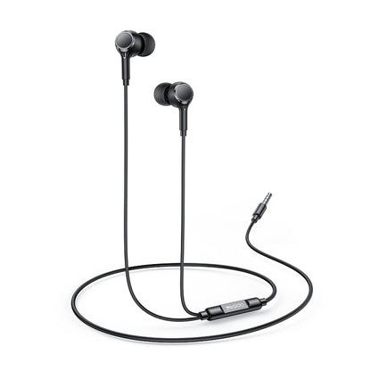 Yesido YH53 3.5mm In-Ear Wired Earphone, Length: 1.2m(Black) - In Ear Wired Earphone by Yesido | Online Shopping UK | buy2fix