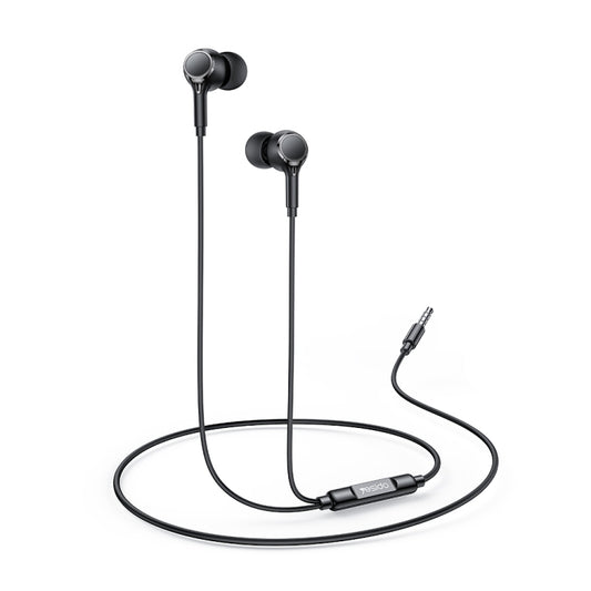 Yesido YH53 3.5mm In-Ear Wired Earphone, Length: 1.2m(Black) - In Ear Wired Earphone by Yesido | Online Shopping UK | buy2fix