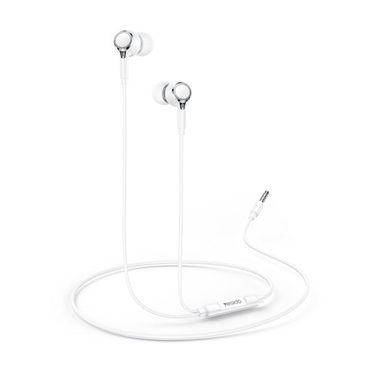 Yesido YH53 3.5mm In-Ear Wired Earphone, Length: 1.2m(White) - In Ear Wired Earphone by Yesido | Online Shopping UK | buy2fix
