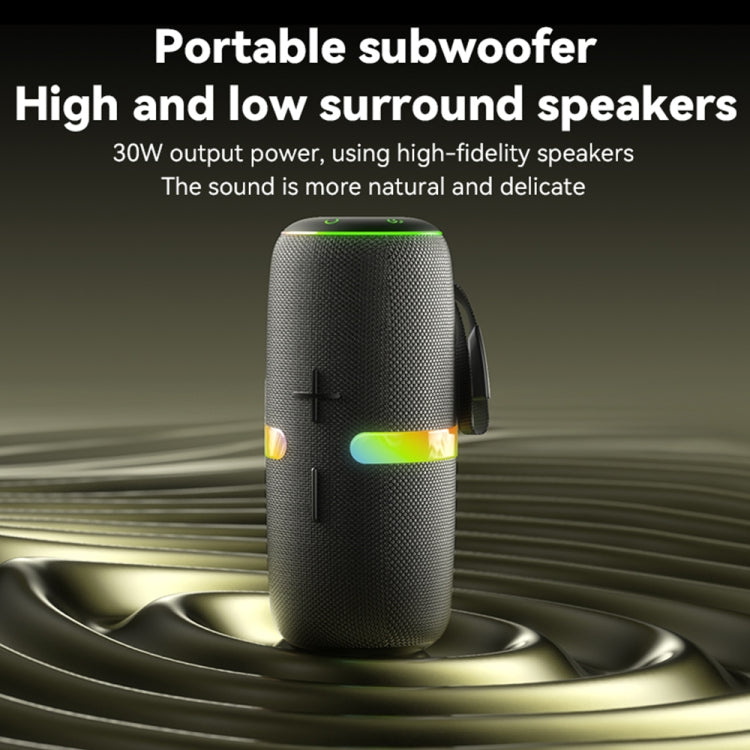Yesido YSW22 30W Portable Wireless Bluetooth Speaker(Black) - Desktop Speaker by Yesido | Online Shopping UK | buy2fix