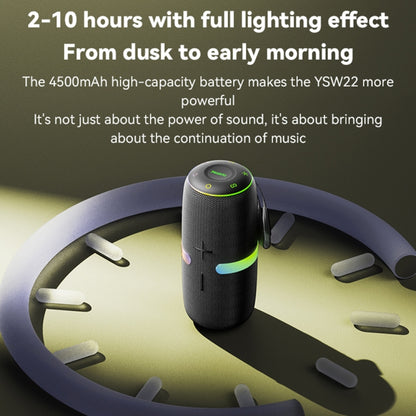 Yesido YSW22 30W Portable Wireless Bluetooth Speaker(Black) - Desktop Speaker by Yesido | Online Shopping UK | buy2fix