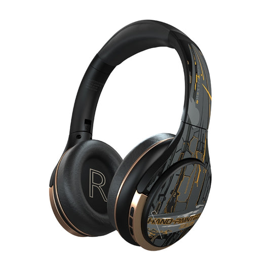 A6 ANC Gaming Studio Bluetooth Wireless Headphones(Black) - Headset & Headphone by buy2fix | Online Shopping UK | buy2fix