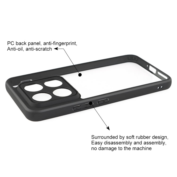 For Xiaomi 15 Pro Frosted TPU Hybrid Transparent PC Phone Case - 15 Pro Cases by buy2fix | Online Shopping UK | buy2fix