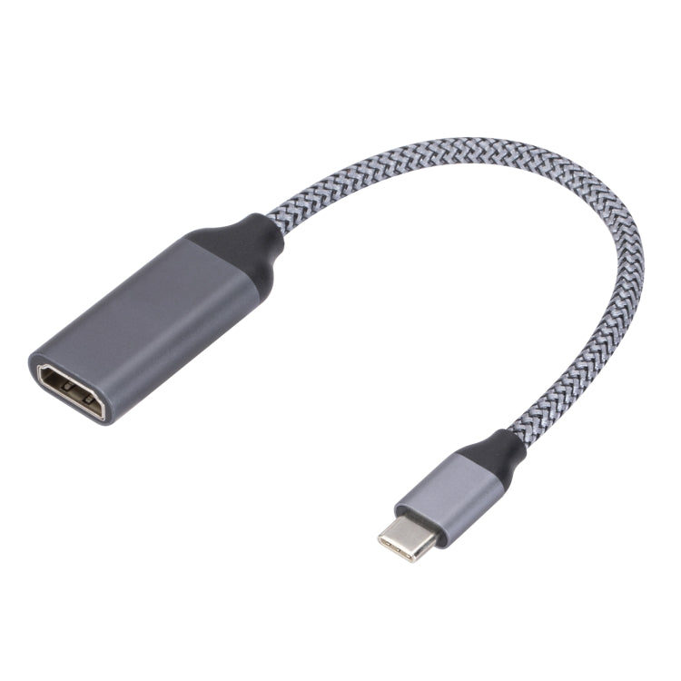 Type-C to HDMI 4K HD Projection Conversion Cable(Grey) by buy2fix