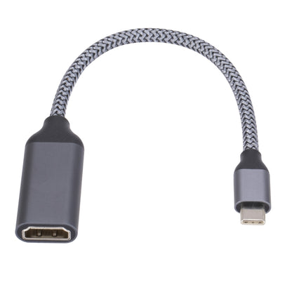 Type-C to HDMI 4K HD Projection Conversion Cable(Grey) by buy2fix
