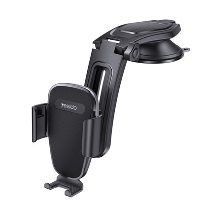Yesido C130 Car Dashboard Suction Cup Type Mobile Phone Holder(Black) - Universal Car Holders by Yesido | Online Shopping UK | buy2fix
