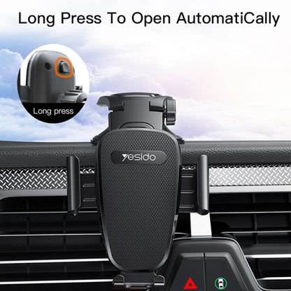 Yesido C130 Car Dashboard Suction Cup Type Mobile Phone Holder(Black) - Universal Car Holders by Yesido | Online Shopping UK | buy2fix