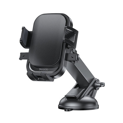 Yesido C267 Suction Cup Gravity Clamp Car Phone Holder(Black) by Yesido