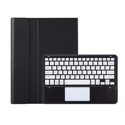 For Huawei MatePad Air 12 2024 Ultra-thin Detachable Bluetooth Keyboard Leather Tablet Case with Touchpad(Black White) - For Huawei by buy2fix | Online Shopping UK | buy2fix