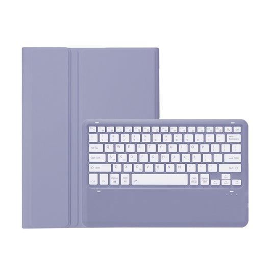 For Honor MagicPad 2 12.3 AH22 Ultra-thin Detachable Bluetooth Keyboard Leather Tablet Case(Lavender White) - For Huawei by buy2fix | Online Shopping UK | buy2fix
