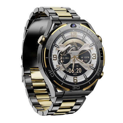 T7 1.508 inch 4G LTE Android 10 Smart Watch, 6GB+128GB, MTK6762 Octa Core, Support Heart Rate / Blood Oxygen(Gold) by buy2fix