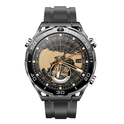 T7 1.508 inch 4G LTE Android 10 Smart Watch, 6GB+128GB, MTK6762 Octa Core, Support Heart Rate / Blood Oxygen(Silver) by buy2fix