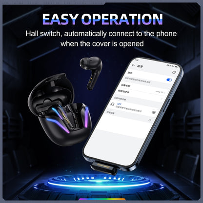 ONIKUMA T27 Dual Mode Cool Wireless Bluetooth Earphone(Black) - Bluetooth Earphone by ONIKUMA | Online Shopping UK | buy2fix