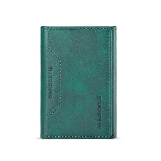 MAGKING K2 Series MagSafe RFID Card Bag(Green)