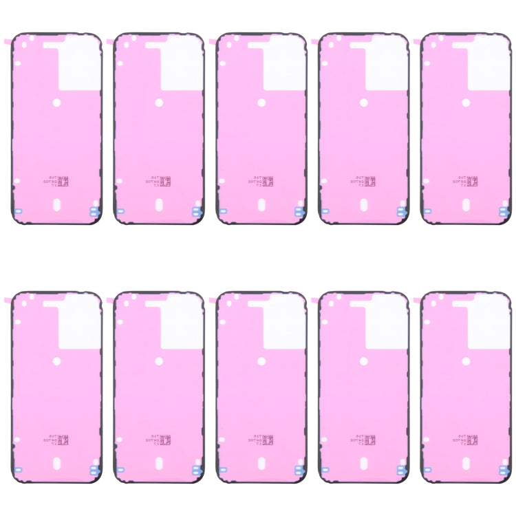For iPhone 16 10pcs Back Housing Cover Adhesive by buy2fix