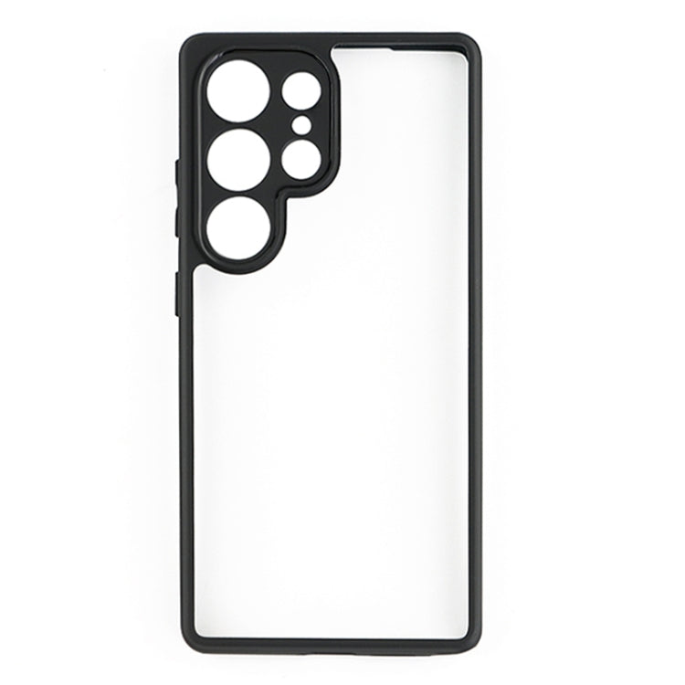 For Samsung Galaxy S25 Ultra 5G Frosted TPU + Transparent PC Phone Case by buy2fix