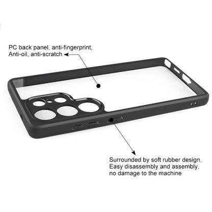 For Samsung Galaxy S25 Ultra 5G Frosted TPU + Transparent PC Phone Case by buy2fix