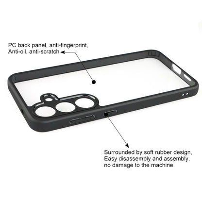 For Samsung Galaxy S25+ 5G Frosted TPU + Transparent PC Phone Case by buy2fix