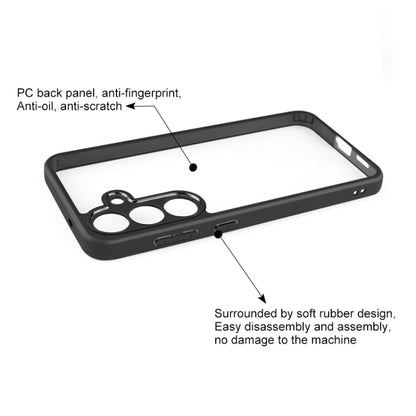 For Samsung Galaxy S25 5G Frosted TPU + Transparent PC Phone Case by buy2fix