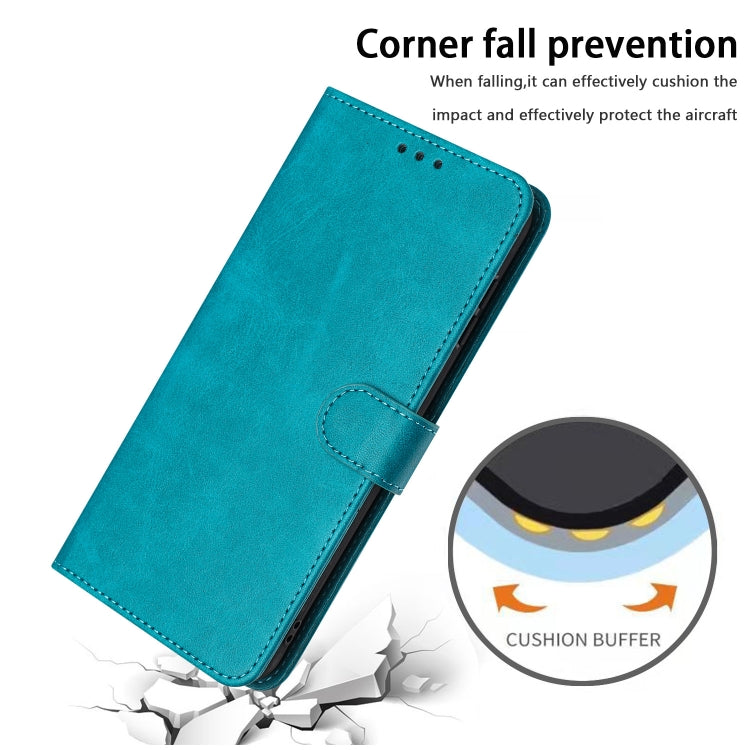 For Nothing CMF Phone 1 Solid Calf Texture Flip Leather Phone Case(Green) - Nothing Cases by buy2fix | Online Shopping UK | buy2fix