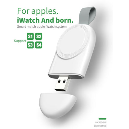 For Apple Watch Series 847 Magnetic Wireless Charger(White) - Charger / Holder by buy2fix | Online Shopping UK | buy2fix