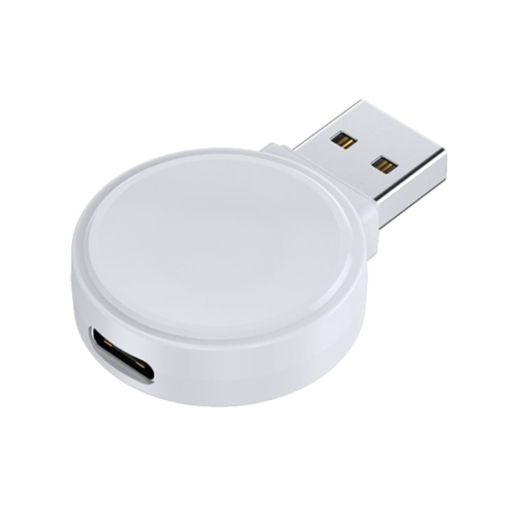 For Apple Watch Series X53 Portable Wireless Charger(White) - Charger / Holder by buy2fix | Online Shopping UK | buy2fix