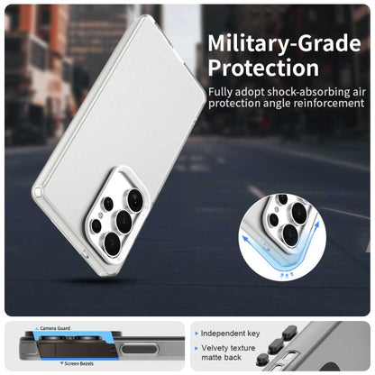 For Samsung Galaxy S25 Ultra 5G Candy PC Hybrid TPU Shockproof Phone Case(White) by buy2fix