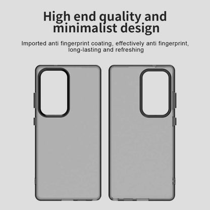 For Samsung Galaxy S25 Ultra 5G Candy PC Hybrid TPU Shockproof Phone Case(Black) by buy2fix