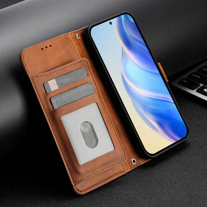 For Google Pixel 10 Pro XL Multi-Card Slots Zipper Wallet Leather Phone Case(Brown) - Google Cases by buy2fix | Online Shopping UK | buy2fix