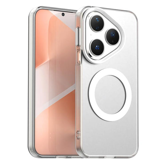 For Huawei Pura 80 Candy Magsafe PC Hybrid TPU Phone Case(White)