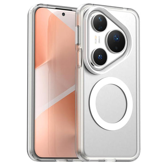 For Huawei Pura 80 Pro Candy Magsafe PC Hybrid TPU Phone Case(White)