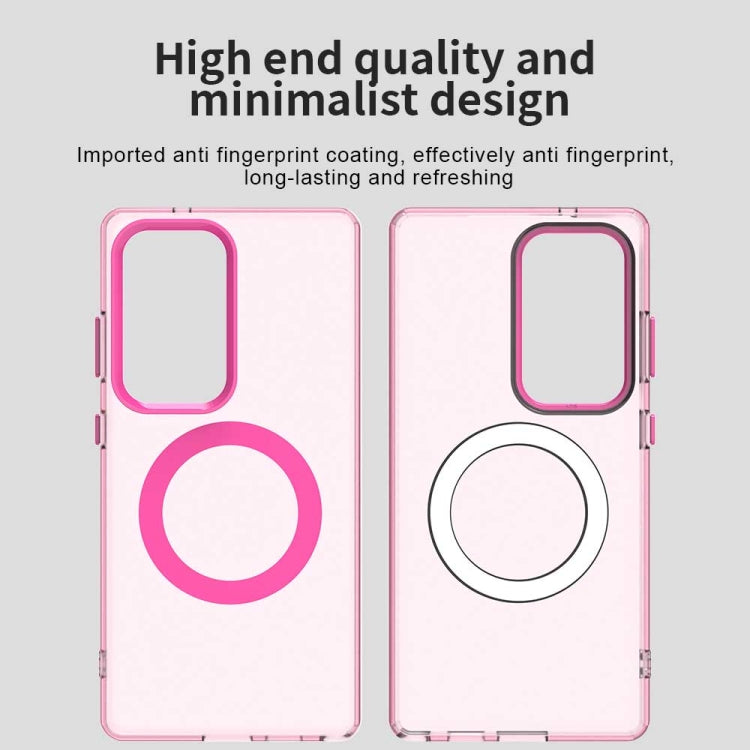 For Samsung Galaxy S25 Ultra 5G Candy Magsafe PC Hybrid TPU Phone Case(Red) by buy2fix