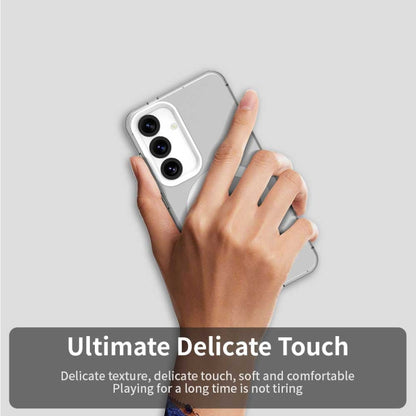 For Samsung Galaxy S25+ 5G Candy Magsafe PC Hybrid TPU Phone Case(White) by buy2fix