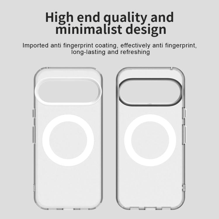 For Google Pixel 10 / 10 Pro Candy Magsafe PC Hybrid TPU Phone Case(White) - Google Cases by buy2fix | Online Shopping UK | buy2fix