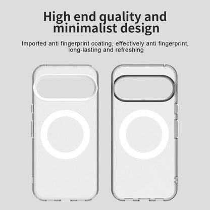 For Google Pixel 10 / 10 Pro Candy Magsafe PC Hybrid TPU Phone Case(White) - Google Cases by buy2fix | Online Shopping UK | buy2fix