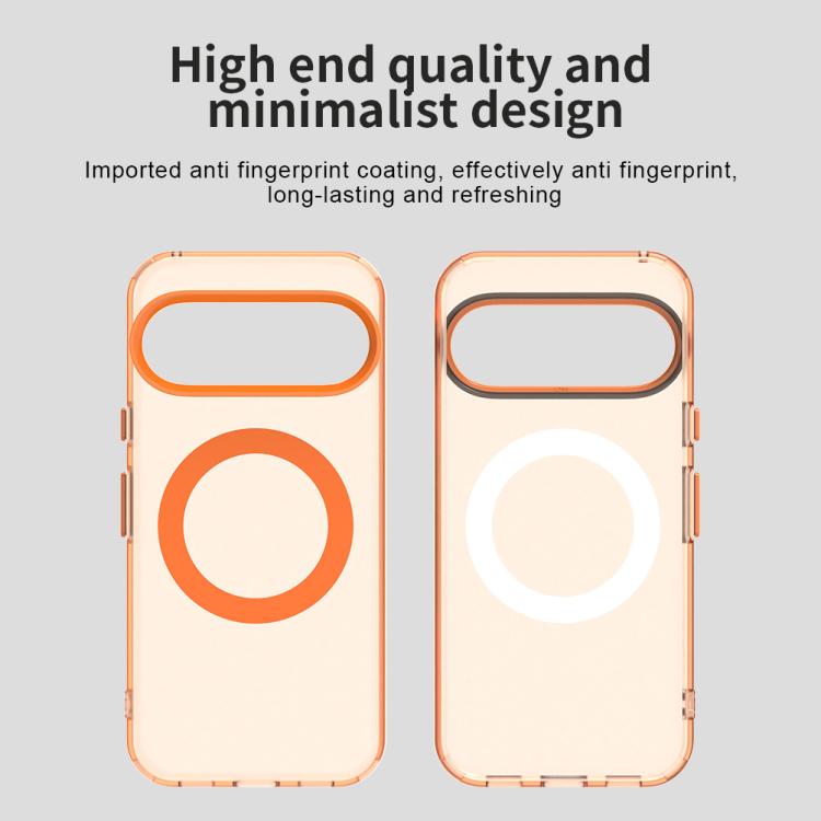 For Google Pixel 10 Pro XL Candy Magsafe PC Hybrid TPU Phone Case(Orange) - Google Cases by buy2fix | Online Shopping UK | buy2fix