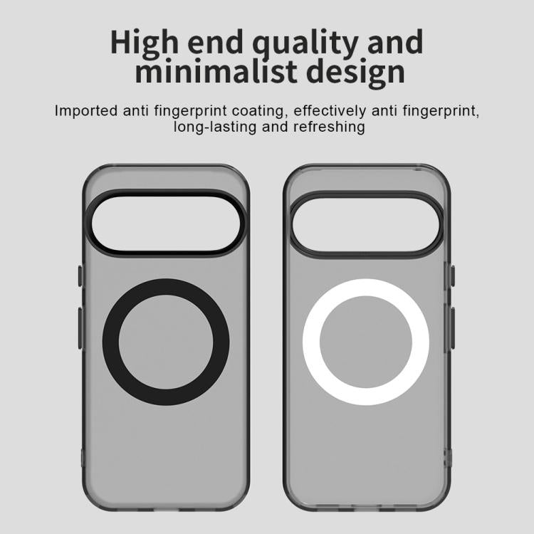 For Google Pixel 10 Pro XL Candy Magsafe PC Hybrid TPU Phone Case(Black) - Google Cases by buy2fix | Online Shopping UK | buy2fix