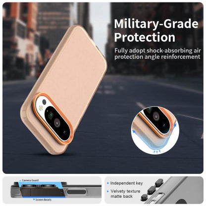 For Google Pixel 10 / 10 Pro Candy PC Hybrid TPU Shockproof Phone Case(Orange) - Google Cases by buy2fix | Online Shopping UK | buy2fix