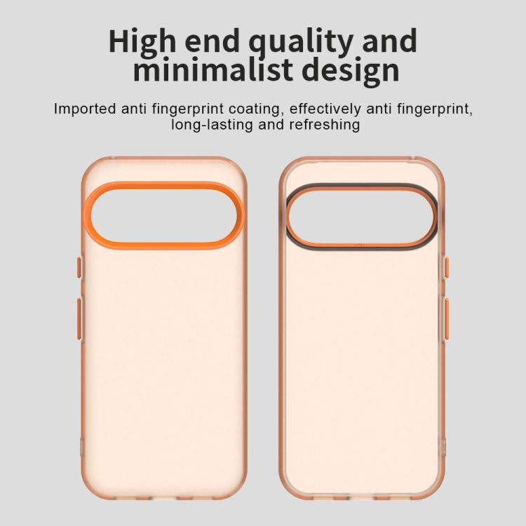 For Google Pixel 10 / 10 Pro Candy PC Hybrid TPU Shockproof Phone Case(Orange) - Google Cases by buy2fix | Online Shopping UK | buy2fix