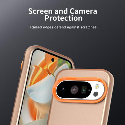 For Google Pixel 10 / 10 Pro Candy PC Hybrid TPU Shockproof Phone Case(Orange) - Google Cases by buy2fix | Online Shopping UK | buy2fix