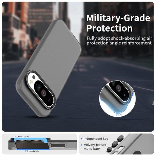 For Google Pixel 10 / 10 Pro Candy PC Hybrid TPU Shockproof Phone Case(Black) - Google Cases by buy2fix | Online Shopping UK | buy2fix