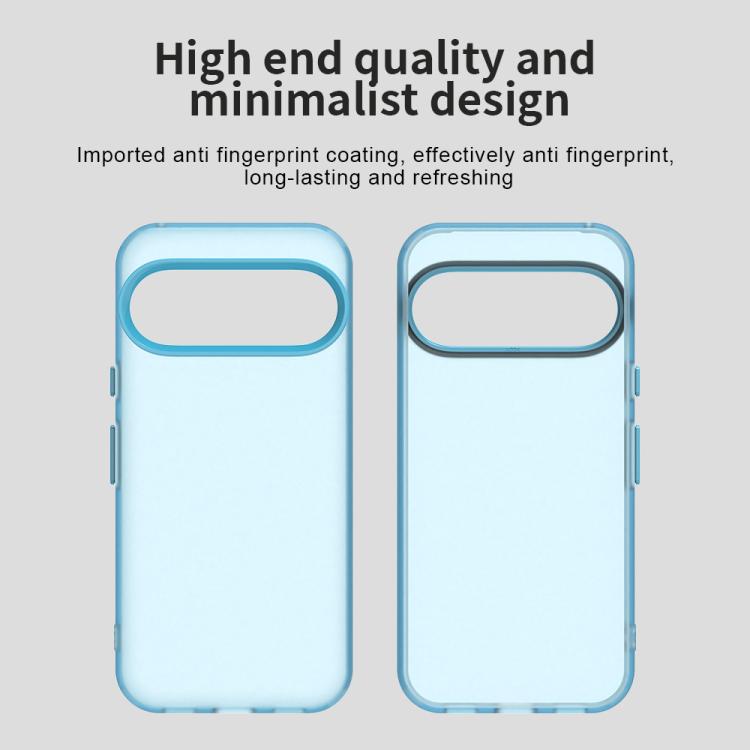 For Google Pixel 10 / 10 Pro Candy PC Hybrid TPU Shockproof Phone Case(Blue) - Google Cases by buy2fix | Online Shopping UK | buy2fix