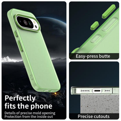 For Google Pixel 10 / 10 Pro Candy PC Hybrid TPU Shockproof Phone Case(Green) - Google Cases by buy2fix | Online Shopping UK | buy2fix