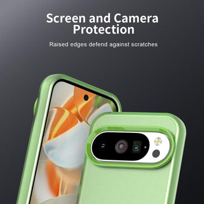 For Google Pixel 10 / 10 Pro Candy PC Hybrid TPU Shockproof Phone Case(Green) - Google Cases by buy2fix | Online Shopping UK | buy2fix