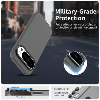 For Google Pixel 10 Pro XL Candy PC Hybrid TPU Shockproof Phone Case(Black) - Google Cases by buy2fix | Online Shopping UK | buy2fix